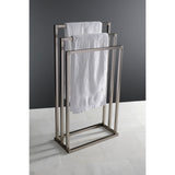 Edenscape 33-1/8 Inch Freestanding Pedestal 3-Tier Towel Rack