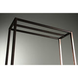 Edenscape 31-3/4 Inch Freestanding Pedestal 3-Tier Towel Rack