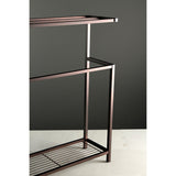 Edenscape 31-Inch Freestanding Pedestal 4-Tier Towel Rack