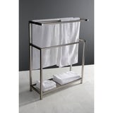 Edenscape 31-Inch Freestanding Pedestal 4-Tier Towel Rack