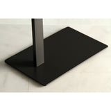 Edenscape 33-11/16 Inch Freestanding Pedestal 2-Tier Towel Rack