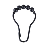 Edenscape Roller Ball Shower Curtain Rings (12 Pieces/Set)