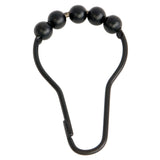 Edenscape Roller Ball Shower Curtain Rings (12 Pieces/Set)