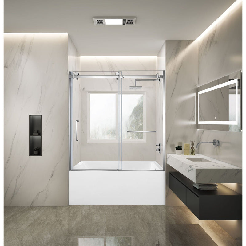 Toledo 60" W x 60" H Left Handed Tub Door