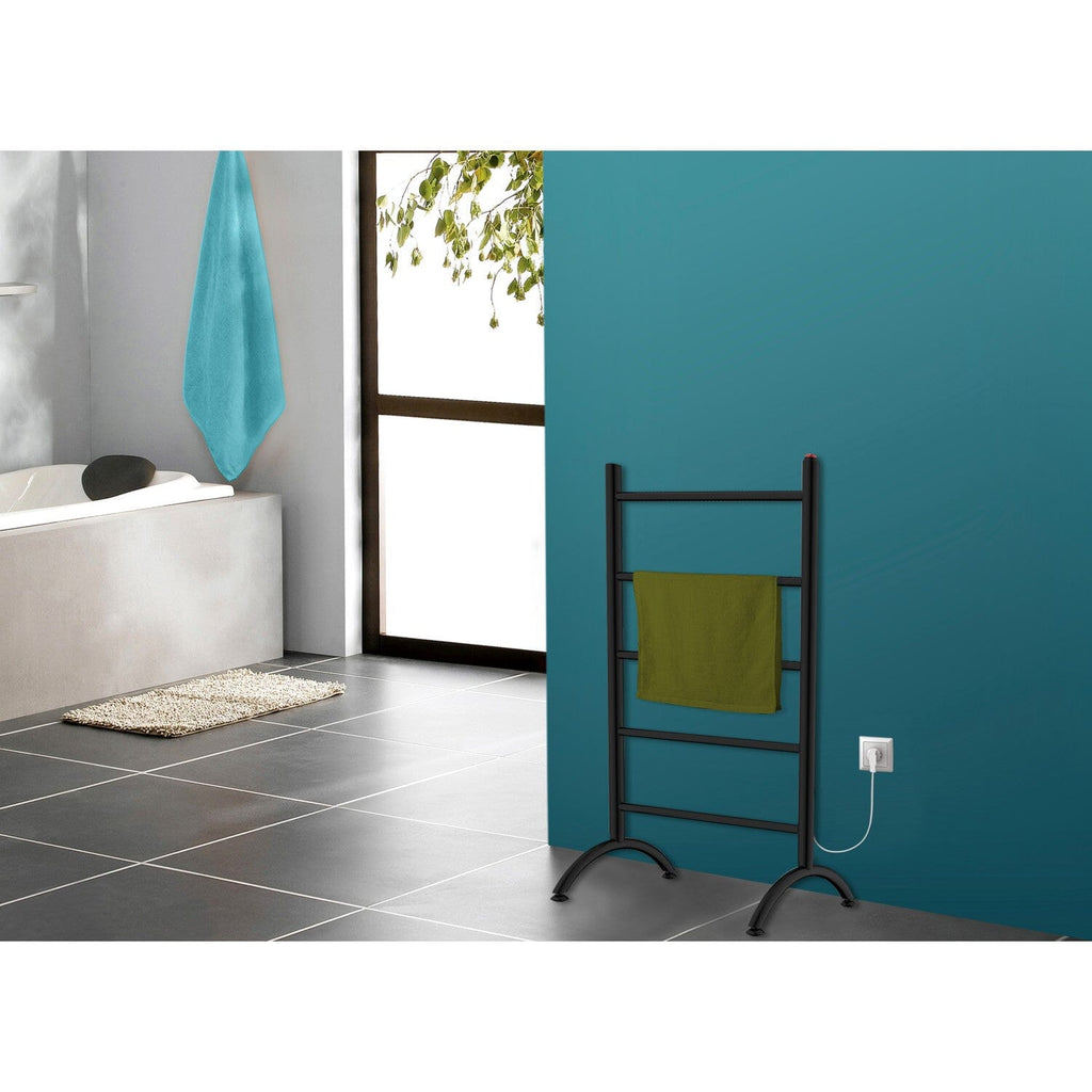 Templeton Freestanding or Wall Mount Hardwired/Plug-In Electric Towel Warmer