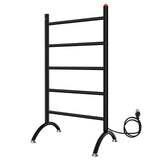 Templeton Freestanding or Wall Mount Hardwired/Plug-In Electric Towel Warmer