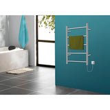 Templeton Freestanding or Wall Mount Hardwired/Plug-In Electric Towel Warmer