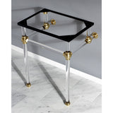 Templeton Acrylic Console Sink Legs
