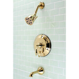 Single-Handle Pressure Balanced Tub and Shower Faucet