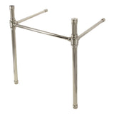 Convergent Brass Knurled Console Sink Legs