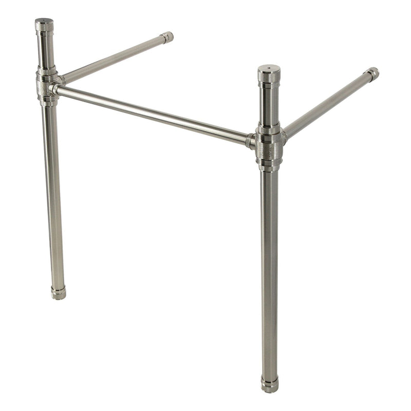 Convergent Brass Knurled Console Sink Legs