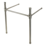 Convergent Brass Knurled Console Sink Legs