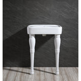 Robert 26-Inch Ceramic Console Sink Top (8-Inch, 3-Hole)