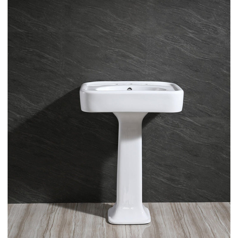 Robert Ceramic Pedestal Sink Base (VPB2268)