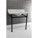 Dreyfuss Stainless Steel Console Sink Legs