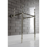 Edwardian Brass Console Sink Legs
