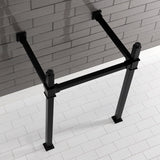 Fauceture Stainless Steel Console Sink Legs