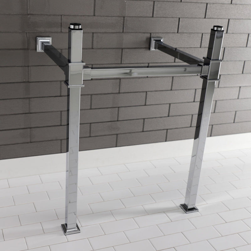 Fauceture Stainless Steel Console Sink Legs