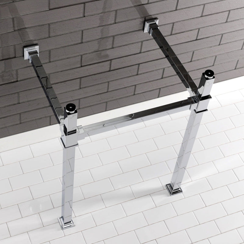 Fauceture Stainless Steel Console Sink Legs