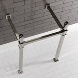 Fauceture Stainless Steel Console Sink Legs
