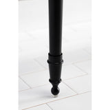 Edwardian Brass Console Sink Legs