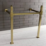 Fauceture Stainless Steel Console Sink Legs