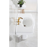 Sovereign 35-Inch Ceramic Pedestal Sink (8-Inch, 3-Hole)
