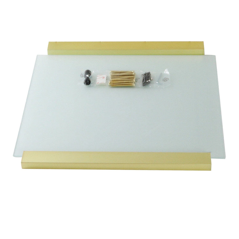 Kingston Commercial Glass Shelf for 25-Inch Console Sink Base