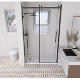 Barbuda 60-Inch x 32-Inch Anti-Skid Acrylic Single Threshold Shower Base with Left Drain