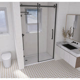 Barbuda 60-Inch x 32-Inch Anti-Skid Acrylic Single Threshold Shower Base with Left Drain