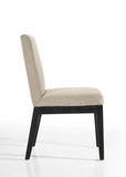 Jasper Set of 2 Beige Contemporary Fabric Dining Chair