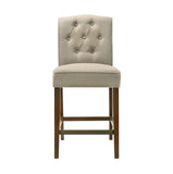Darby Tan Fabric Counter Height Chair