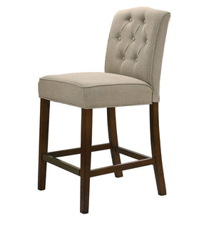 Darby Tan Fabric Counter Height Chair