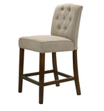 Darby Tan Fabric Counter Height Chair