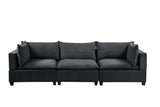 Madison Dark Gray Fabric Sofa Couch