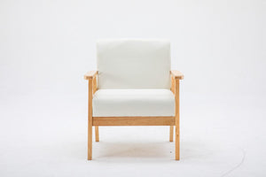 Bahamas Beige Linen Fabric Chair