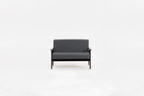 Bahamas Dark Gray Loveseat