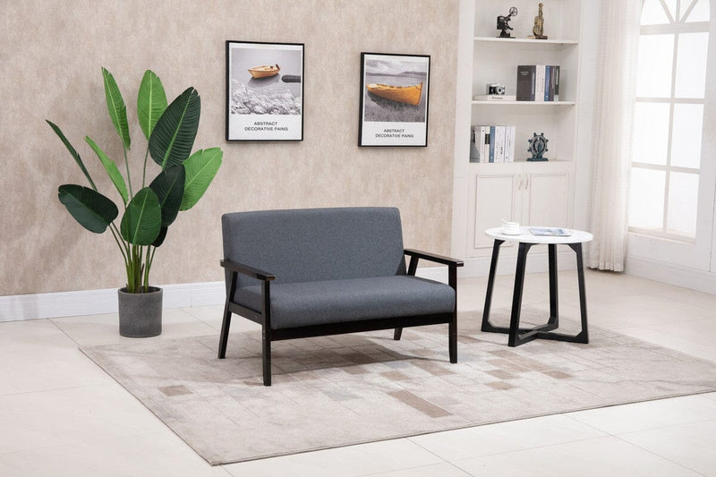 Bahamas Dark Gray Loveseat