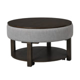 Jonah Light Brown MDF Lift Top Coffee Table with Shelf