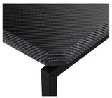 GT 3 Piece Black Carbon Fiber Wrap Coffee Table and End Table Set