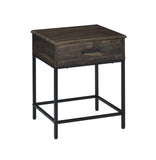 Cliff Brown End Table