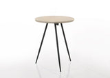 Neroli Gray Fabric Accent Chairs and Side Table Living Room Set