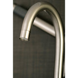 Concord Three-Handle 2-Hole Tub Wall Mount Clawfoot Tub Faucet with Hand Shower