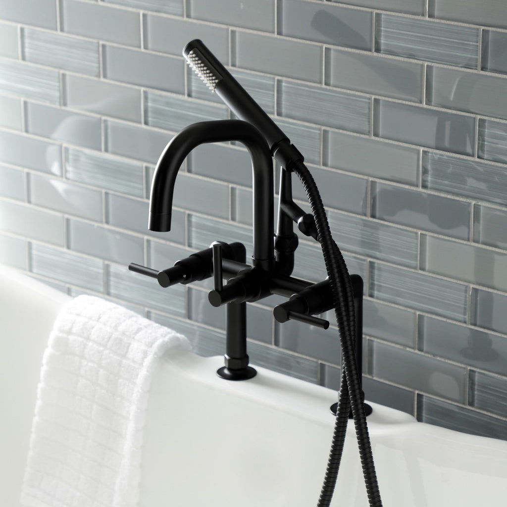 Concord Deck Mount Clawfoot Tub Faucet