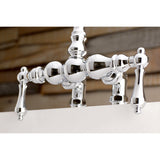 Vintage Two-Handle 2-Hole Deck-Mount Clawfoot Tub Faucet