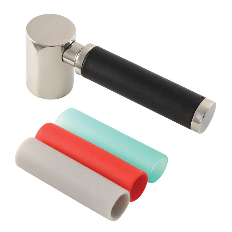 Kaiser Brass Lever Handle with Neoprene Sleeve