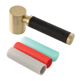 Kaiser Brass Lever Handle with Neoprene Sleeve