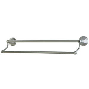 Metropolitan 18-Inch Double Towel Bar