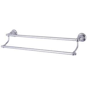 English Vintage 18-Inch Dual Towel Bar