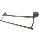 English Vintage 18-Inch Dual Towel Bar